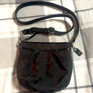 Authentic Coach black crossbody bag